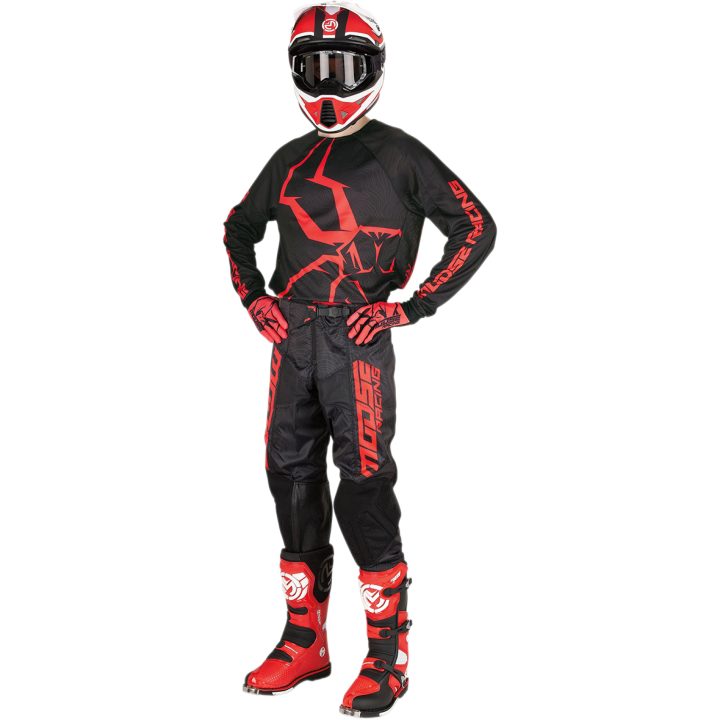 Crossbyxor M1 AGROID Röd/Svart MOOSE RACING 34 – bild 4