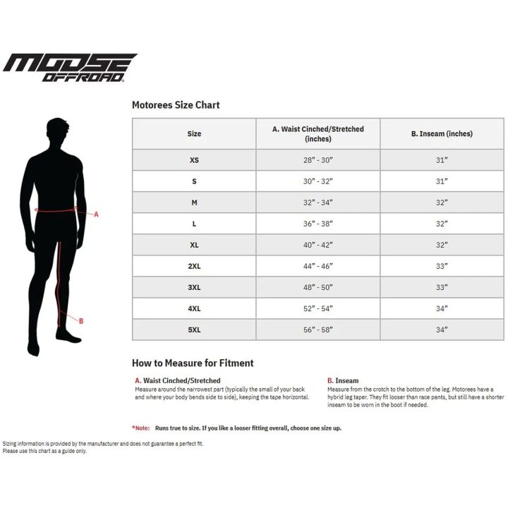 Crossbyxor Motorees Svart MOOSE OFFROAD SOFT-GOODS – bild 6