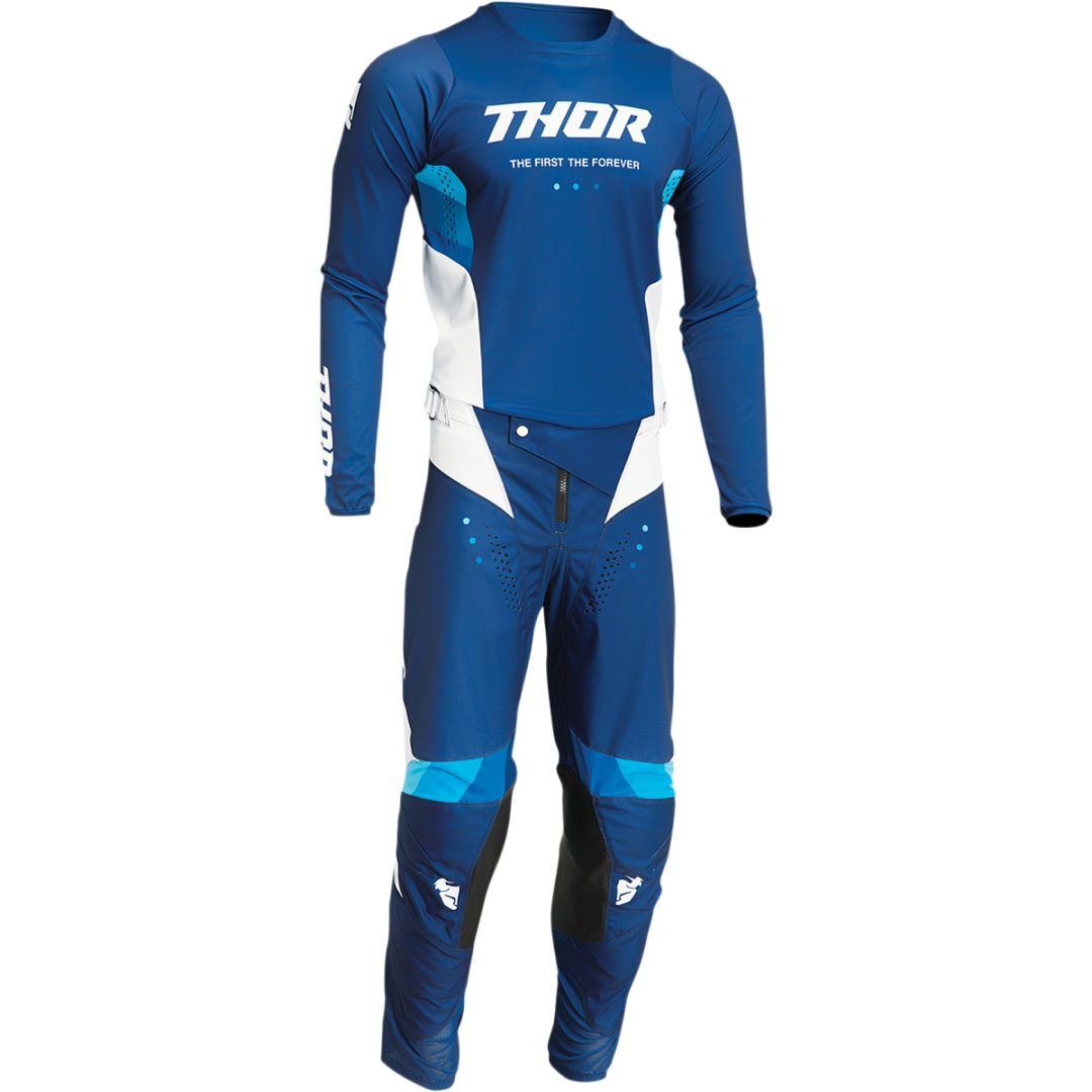 Crossbyxor Pulse Navy/Vit React THOR 40 – bild 6
