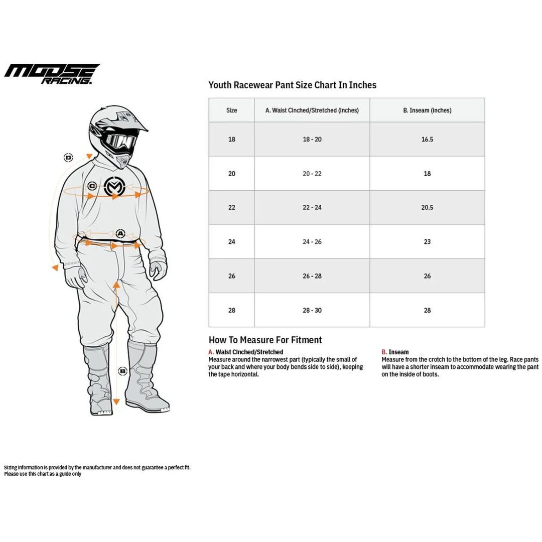 Crossbyxor Qualifier Nylon Blå/Röd MOOSE OFFROAD SOFT-GOODS 18 – bild 4