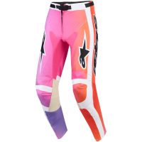 Crossbyxor Racer Air Portl Orange Rosa Lila Vit ALPINESTARS(MX)