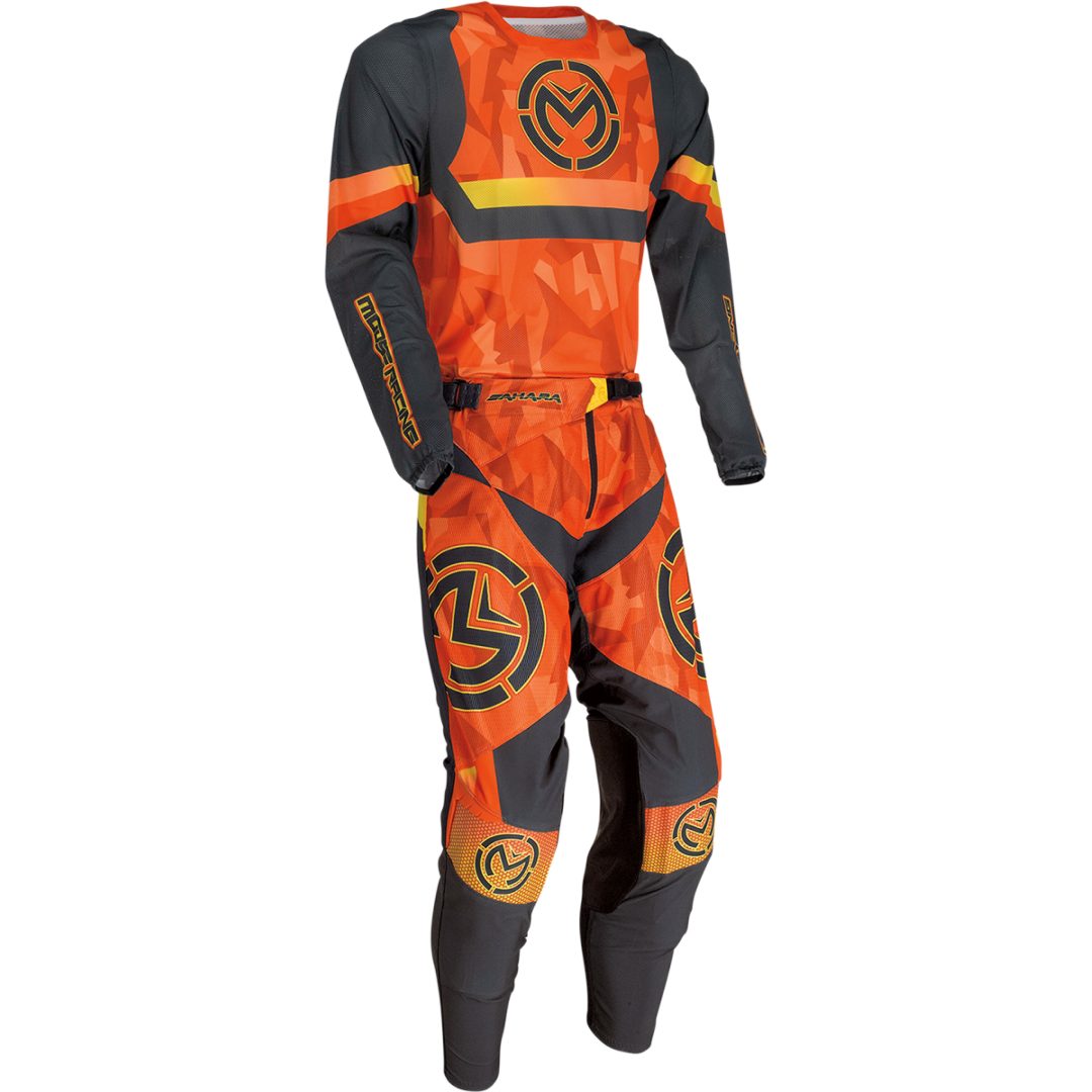 Crossbyxor Sahara Orange/Svart Camo MOOSE RACING 28 – bild 4