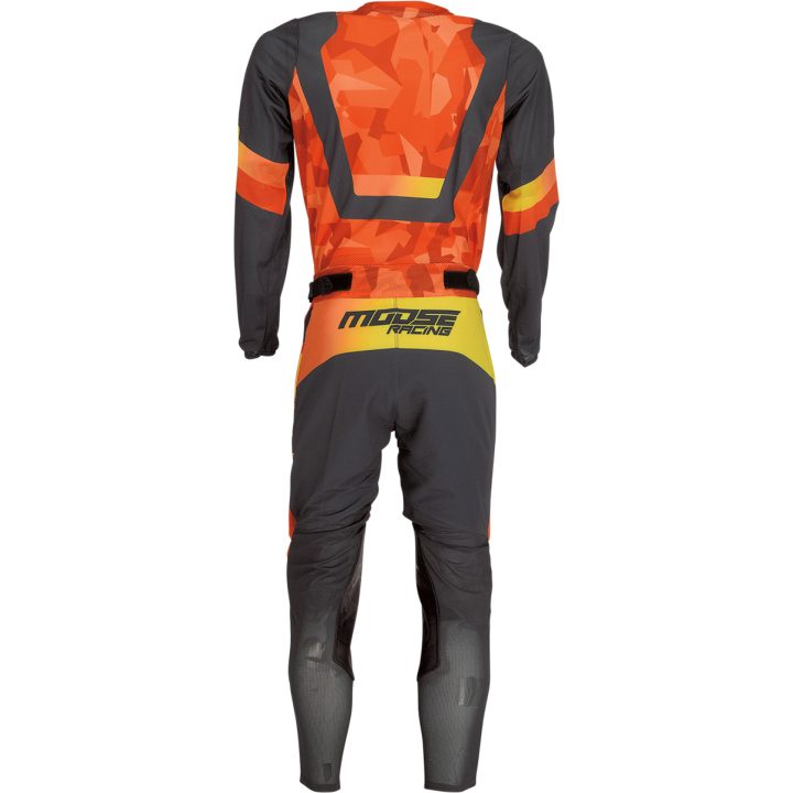 Crossbyxor Sahara Orange/Svart Camo MOOSE RACING 28 – bild 3