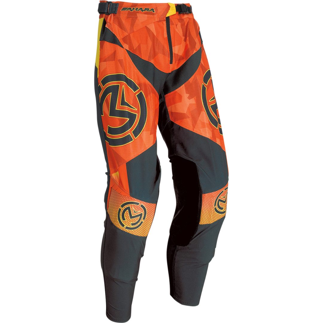 Crossbyxor Sahara Orange/Svart Camo MOOSE RACING 28