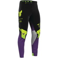 Crossbyxor Sportmode Geo Läder Svart/Lila THOR