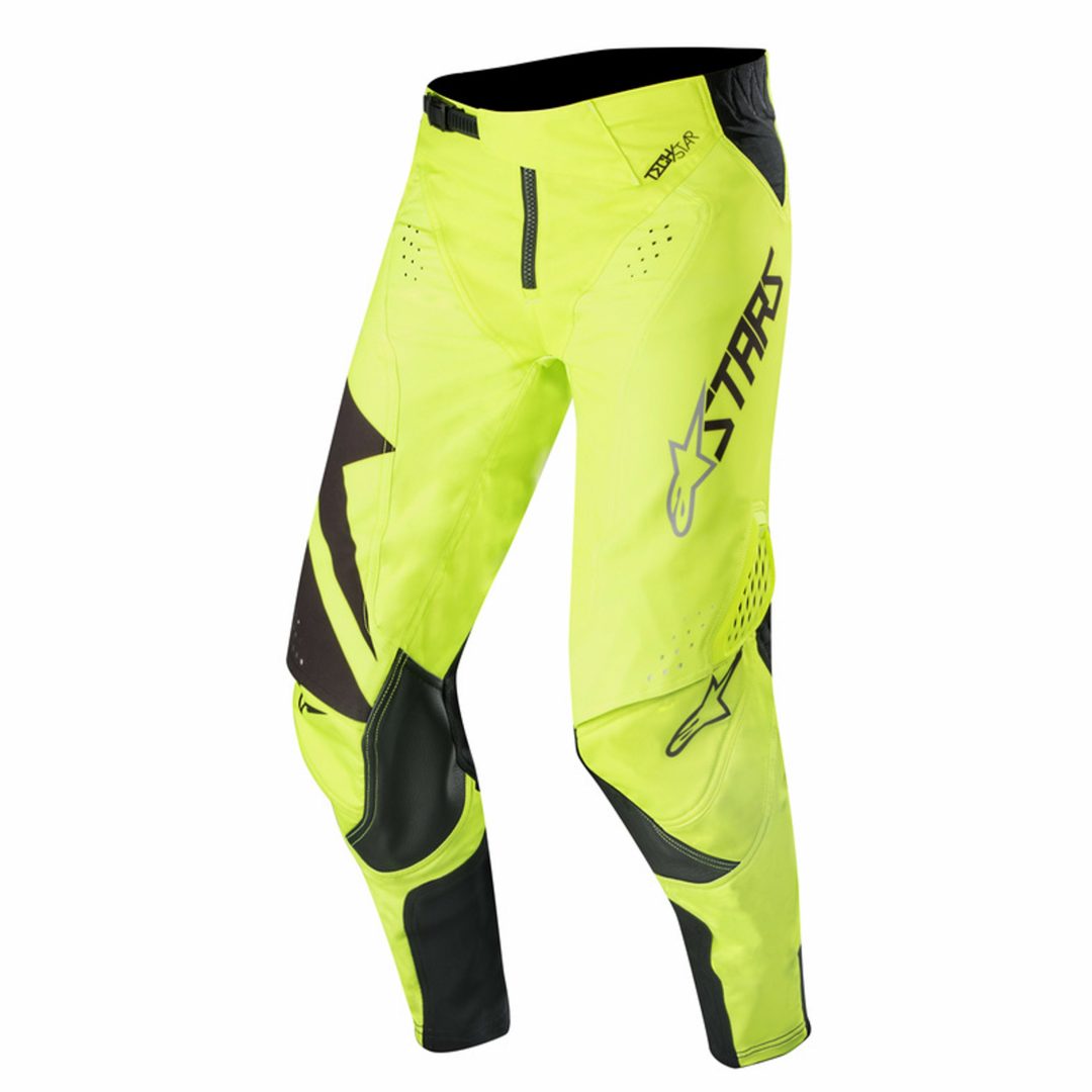 Crossbyxor Techstar Svart/Neongul Alpinestars 36