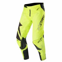 Crossbyxor Techstar Svart/Neongul Alpinestars