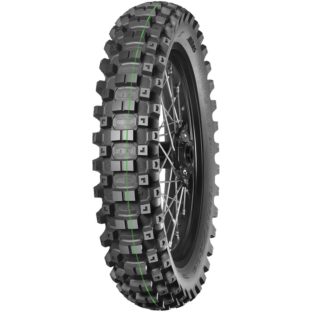 Crossdäck Bak Terra Force-ex Mh Super Light Grön MITAS 3.50-18