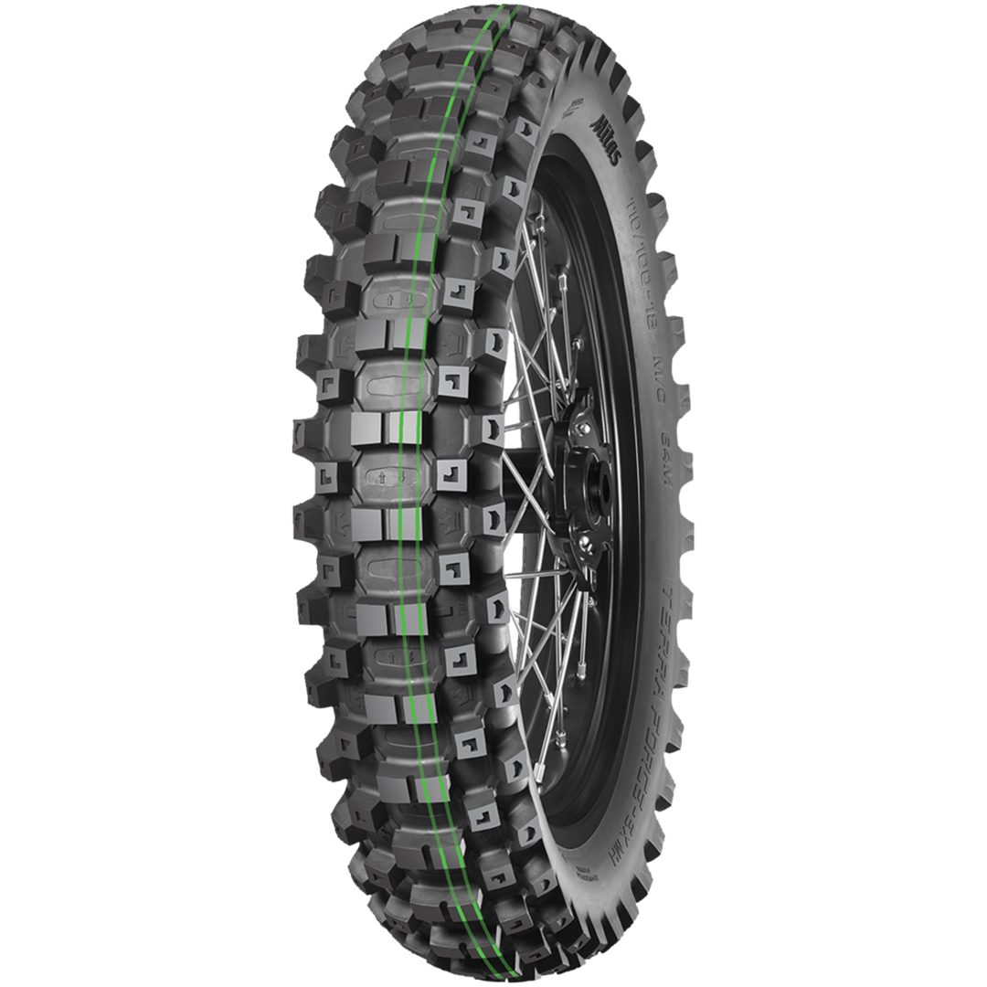 Crossdäck Bak Terra Force-ex Mh Super Soft Grön MITAS 90/100-12