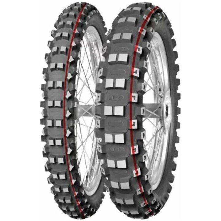 Crossdäck TERRA FORCE-MX MH Röd/Grön MITAS – bild 2