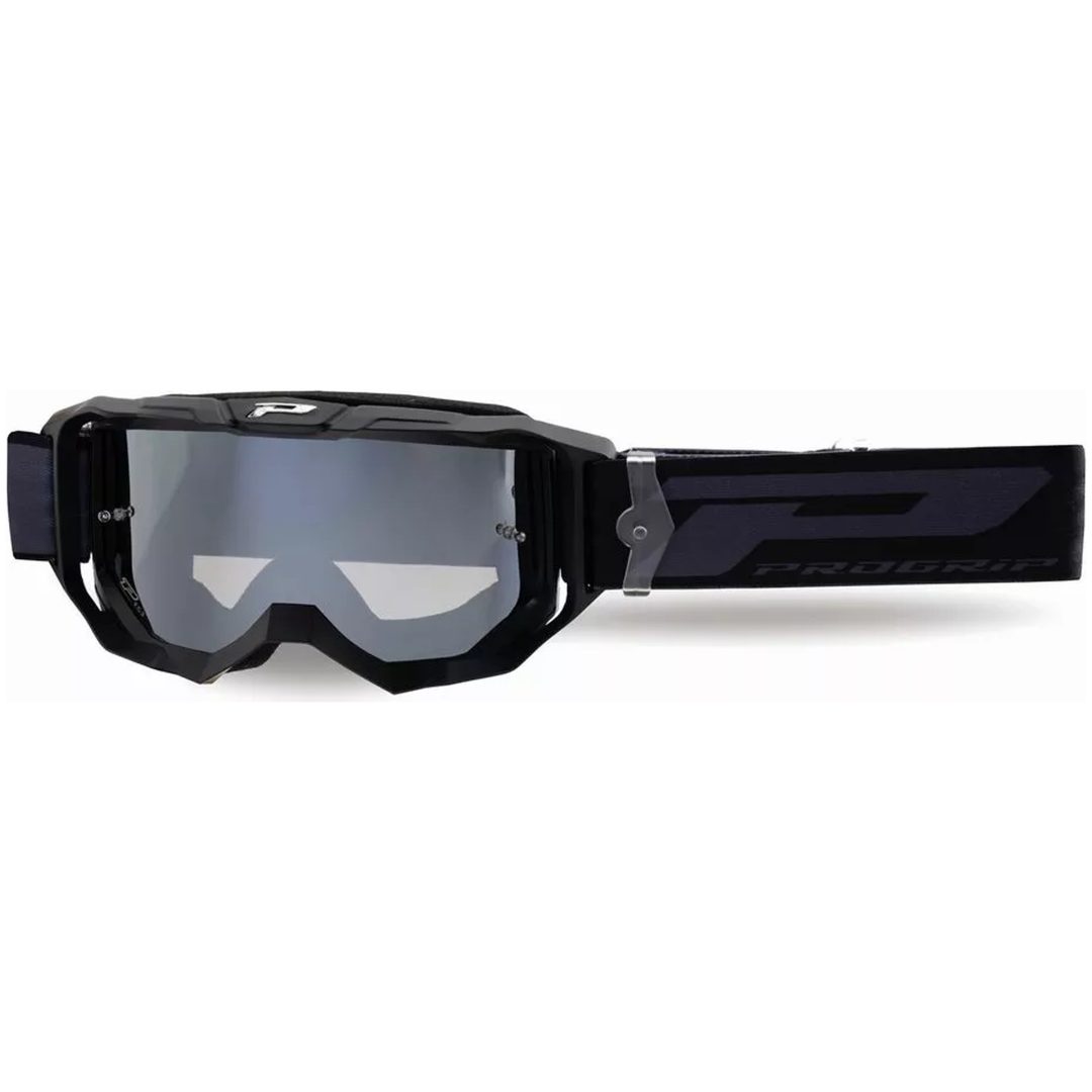 Crossglasögon 3300 Go Svart Klart Glas PROGRIP