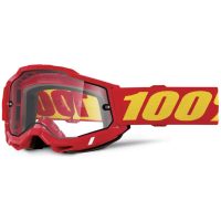 Crossglasögon Accuri 2 Enduro Röd Gul Klar 100%