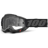 Crossglasögon Accuri 2 Enduro Svart Klar Mörkgrå 100%