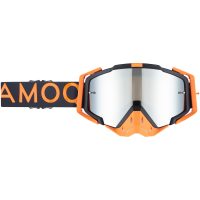 Crossglasögon Aster Svart Orange Silver Mirror AMOQ