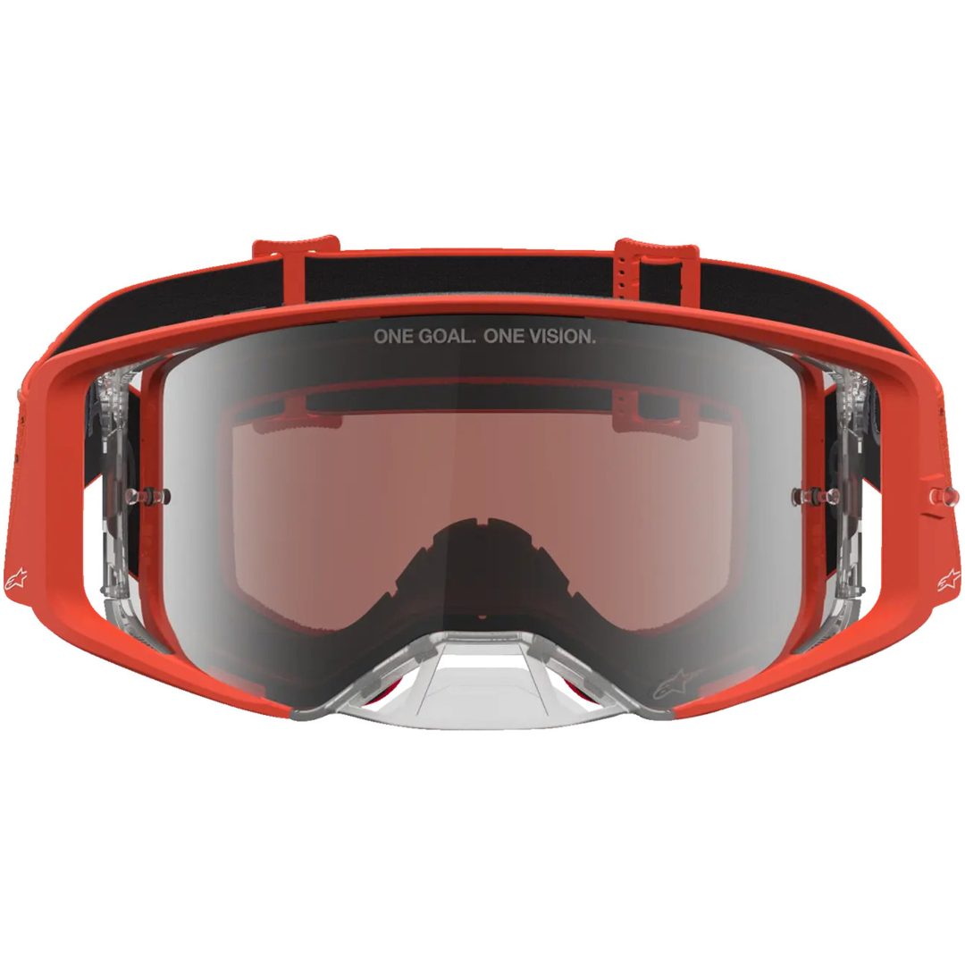 Crossglasögon Barn Vision Vesta Orange Silver Alpinestars – bild 2