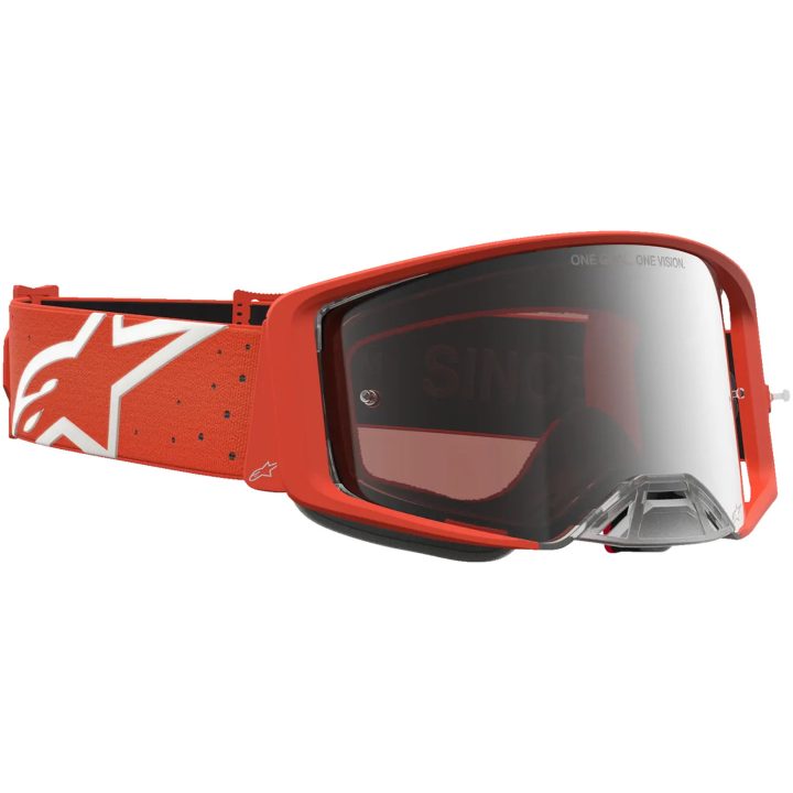 Crossglasögon Barn Vision Vesta Orange Silver Alpinestars – bild 4