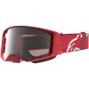 Crossglasögon Barn Vision Vesta Röd Silver Alpinestars – miniatyr 1