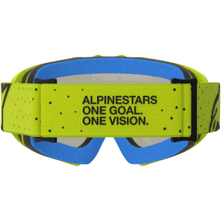 Crossglasögon Barn Vision Vesta Svart Neongul Alpinestars – bild 3