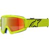 Crossglasögon Barn Vision Vesta Svart Neongul Alpinestars – miniatyr 1