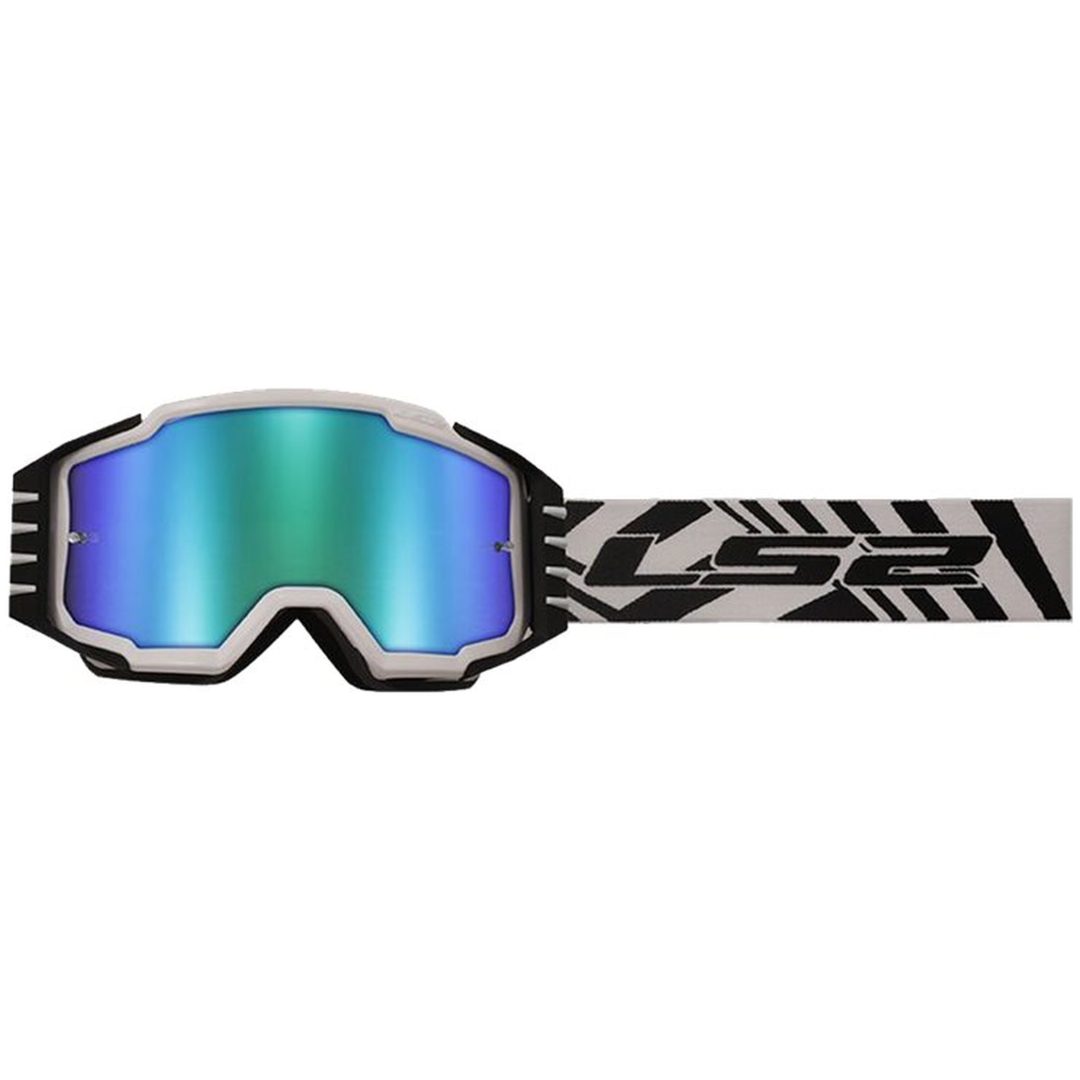 Crossglasögon Pro Iridium Vit LS2