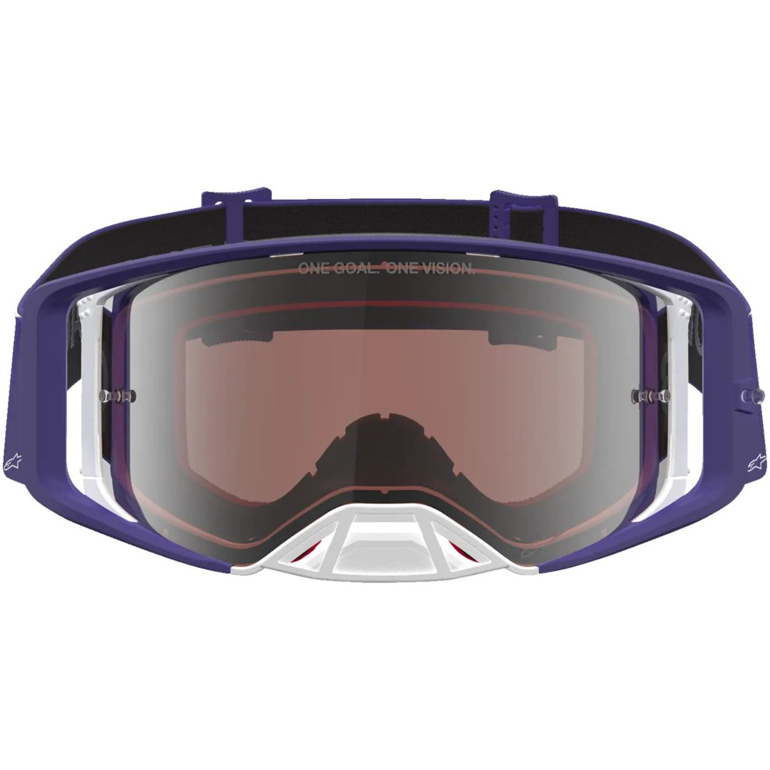 Crossglasögon Supertech Atrox Lila Vit Alpinestars – bild 4