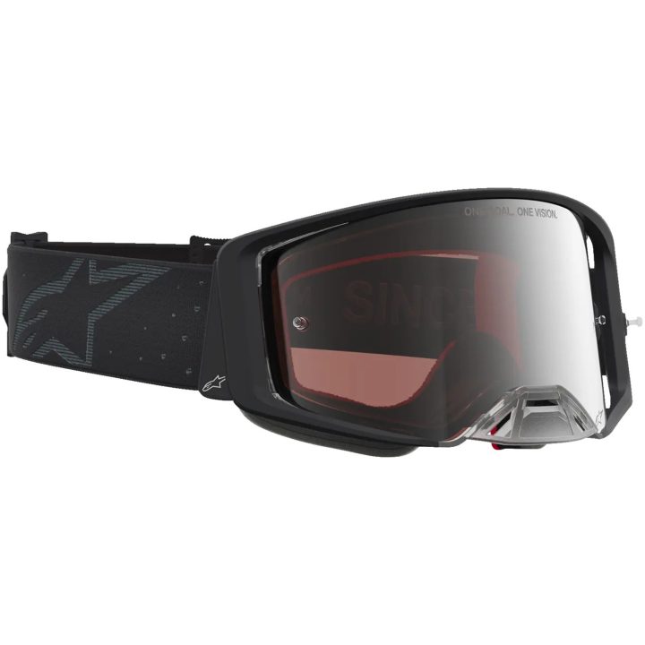 Crossglasögon Supertech Cloak Svart Silver Alpinestars – bild 2