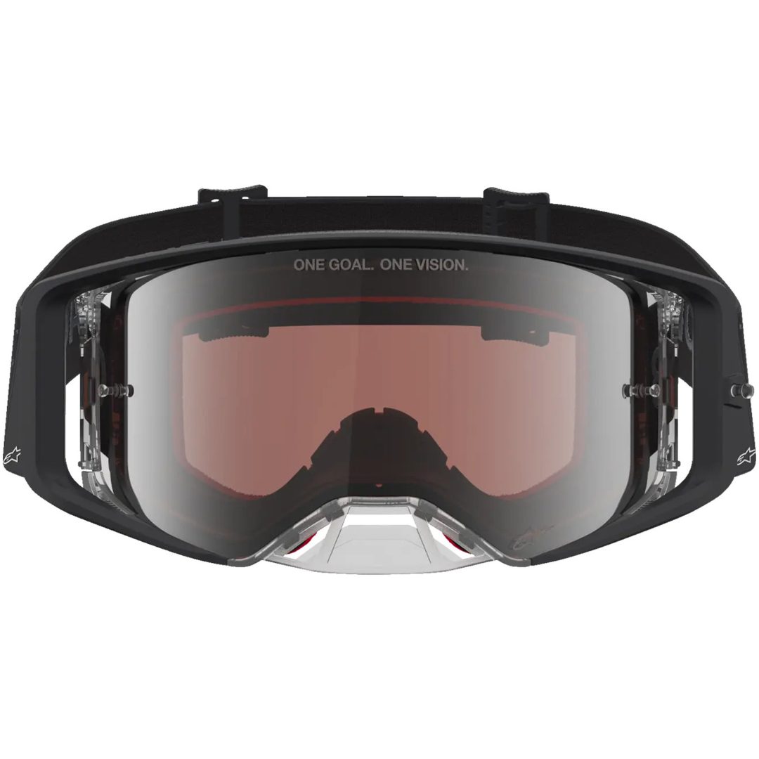 Crossglasögon Supertech Cloak Svart Silver Alpinestars – bild 4