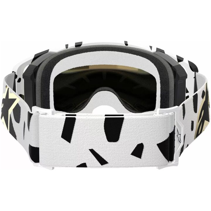Crossglasögon Supertech Corp Abs Vision Svart/guld/vit ALPINESTARS En storlek – bild 4