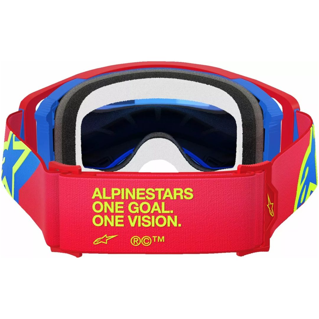 Crossglasögon Supertech Corp Blå/röd ALPINESTARS En storlek – bild 4