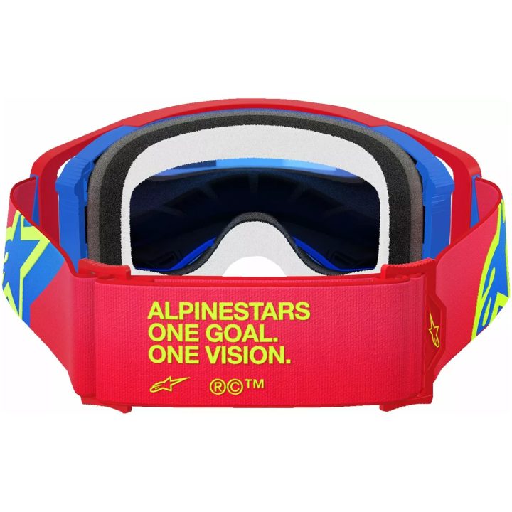 Crossglasögon Supertech Corp Blå/röd ALPINESTARS En storlek – bild 4