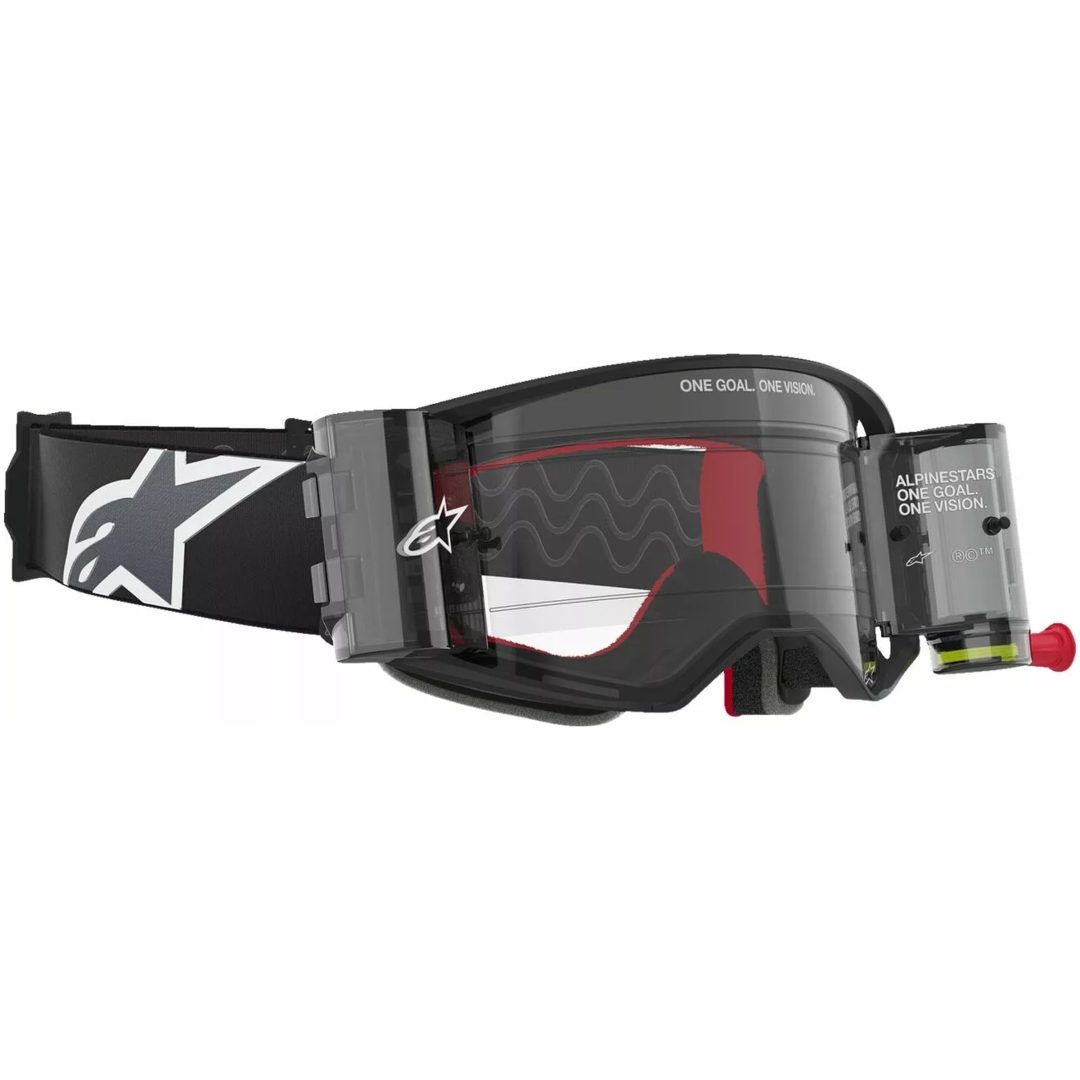 Crossglasögon Supertech Corp Roll-off Svart/grå ALPINESTARS En storlek – bild 4