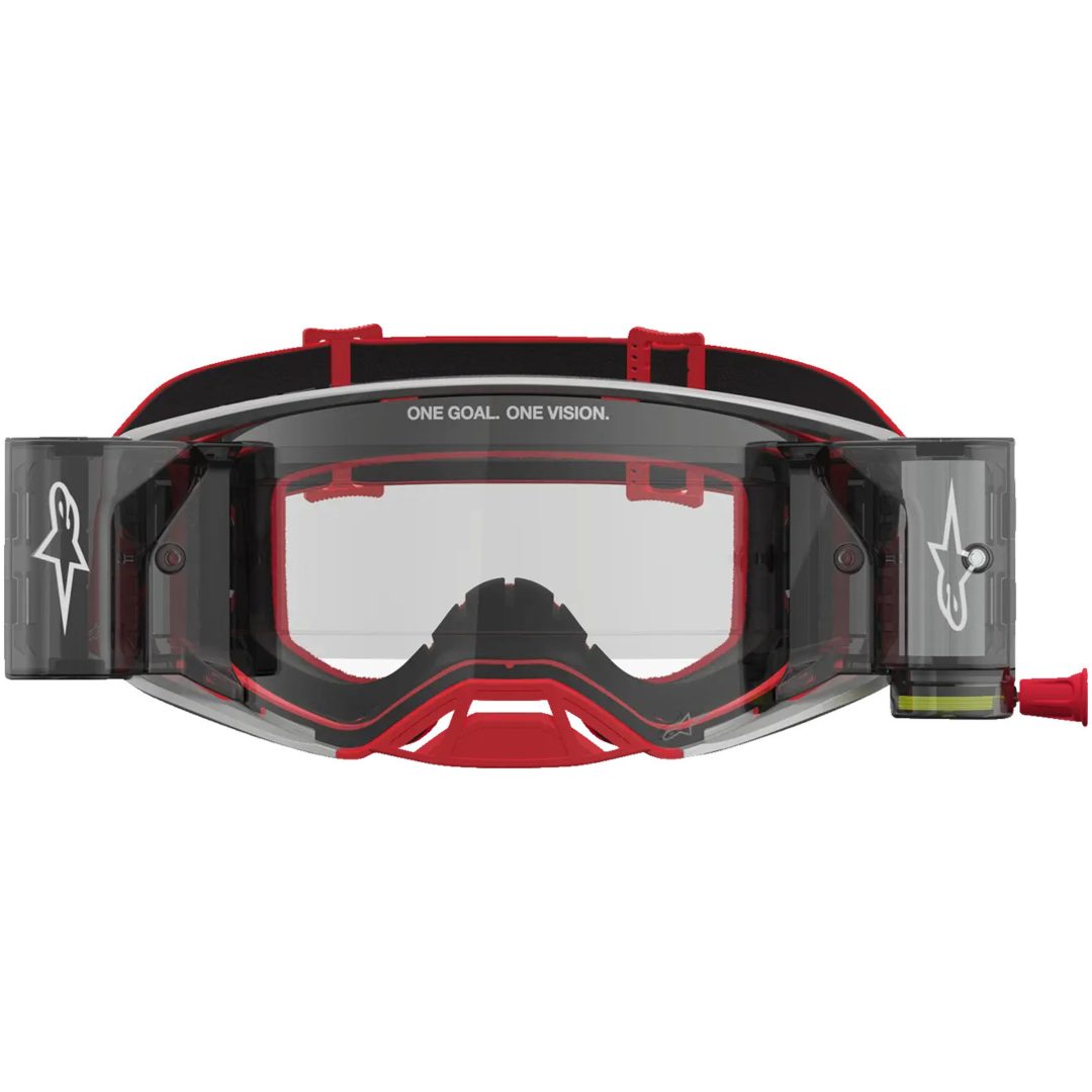 Crossglasögon Supertech Firma Roll-Off Röd Silver Alpinestars – bild 6