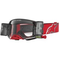 Crossglasögon Supertech Firma Roll-Off Röd Silver Alpinestars