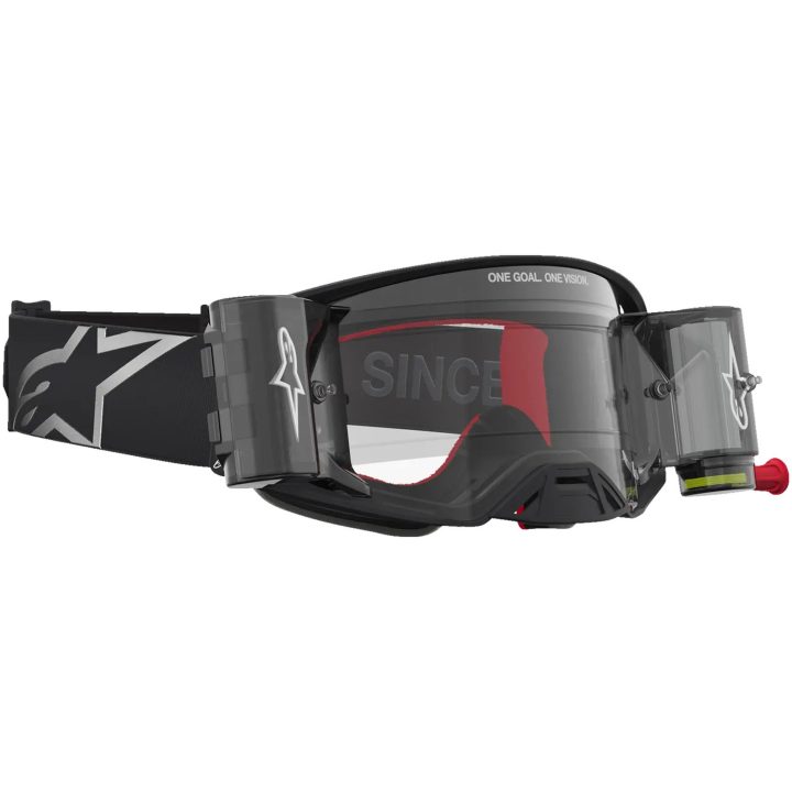 Crossglasögon Supertech Firma Roll-Off Svart Silver Alpinestars – bild 2