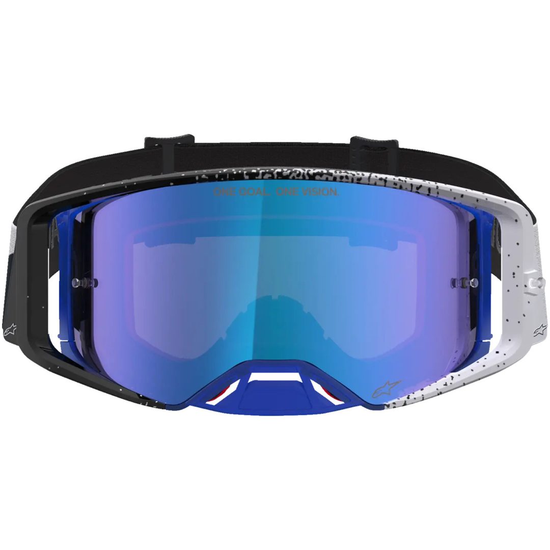Crossglasögon Supertech Hiten Blå Grå Alpinestars – bild 2