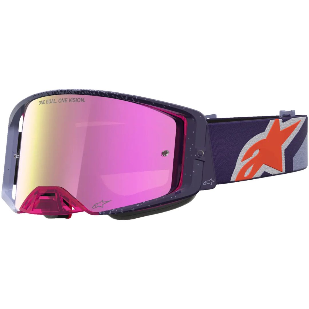 Crossglasögon Supertech Hiten Spegel Rosa Alpinestars