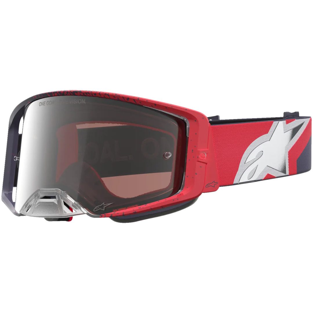 Crossglasögon Supertech Hiten Svart Röd Alpinestars
