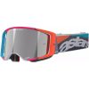 Crossglasögon Supertech Stream Grå/orange/rosa/turkos/vit ALPINESTARS En storlek – miniatyr 2