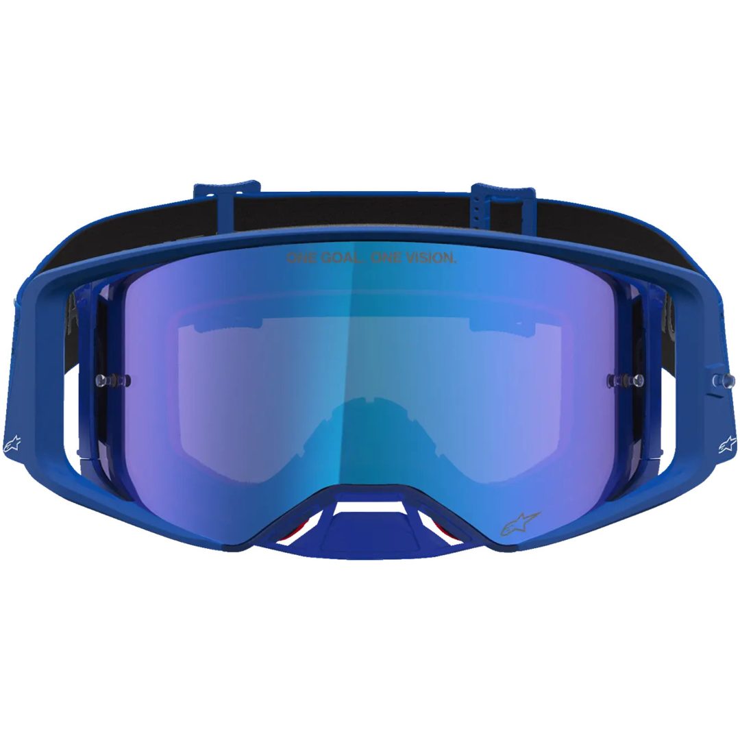 Crossglasögon Supertech Vesta Blå Vit Alpinestars – bild 2