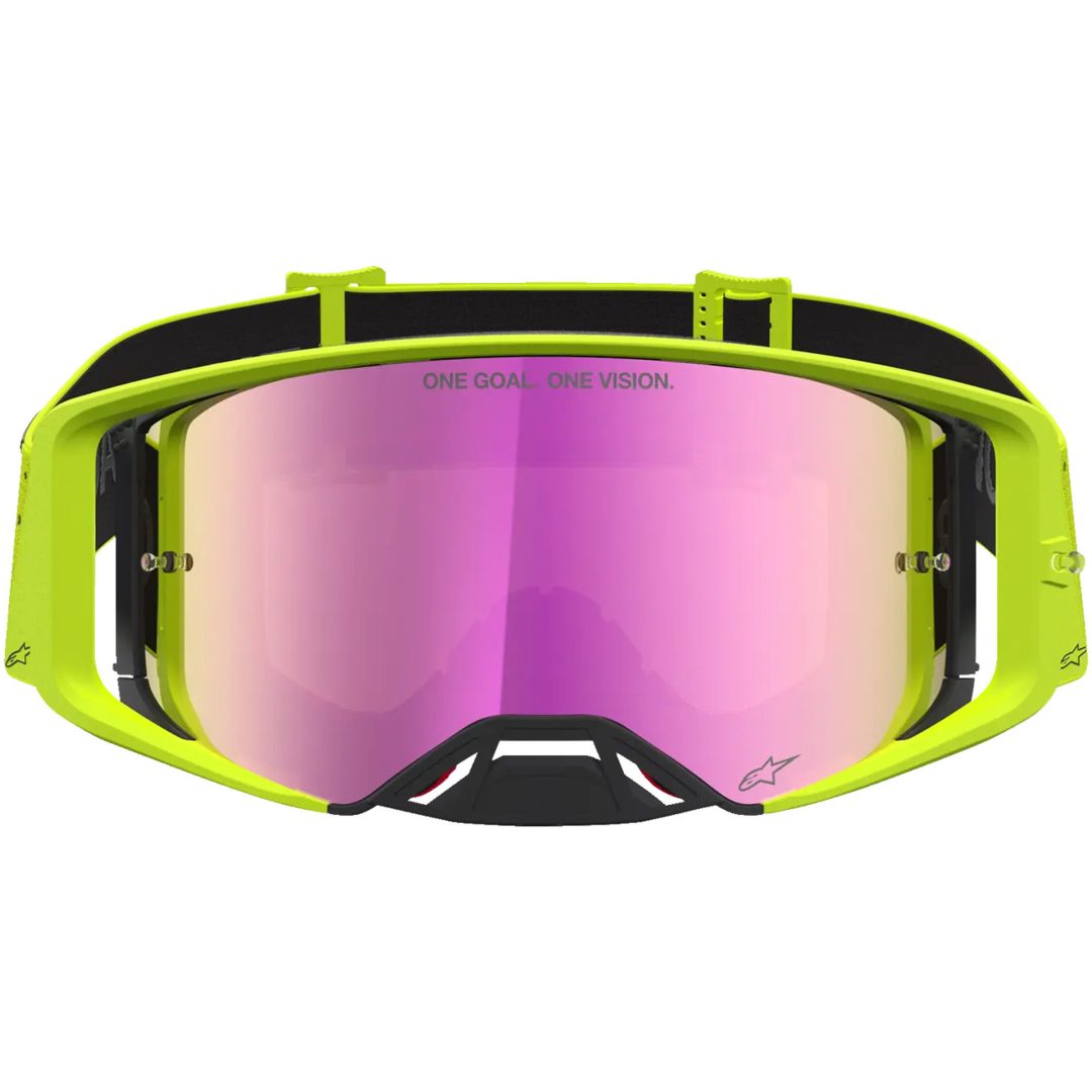 Crossglasögon Supertech Vesta Svart Neongul Alpinestars – bild 2