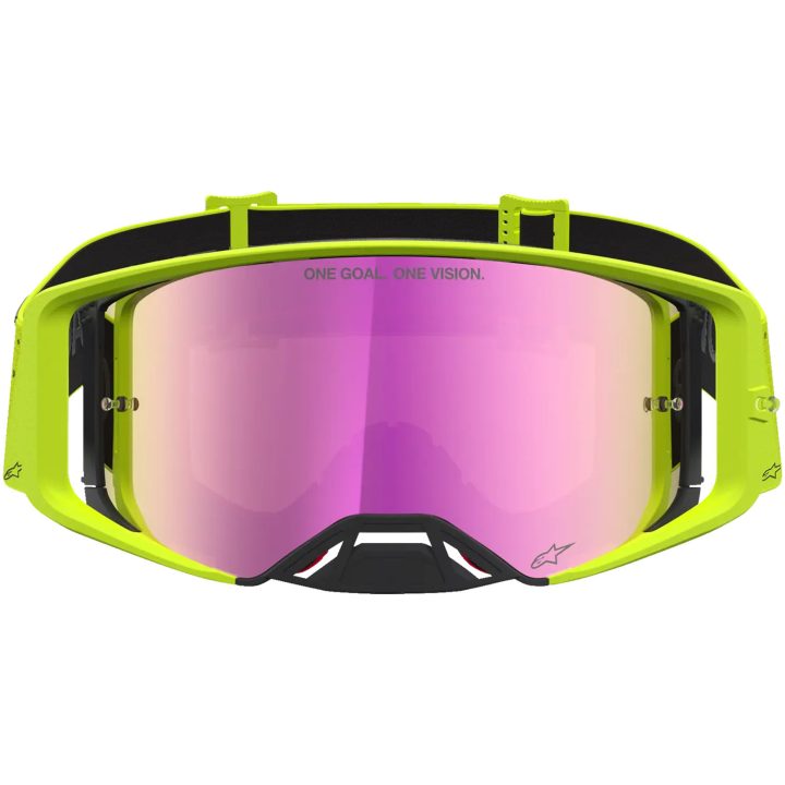 Crossglasögon Supertech Vesta Svart Neongul Alpinestars – bild 2