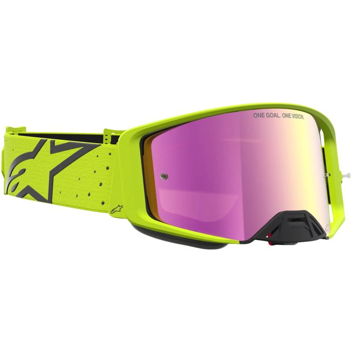 Crossglasögon Supertech Vesta Svart Neongul Alpinestars – bild 3