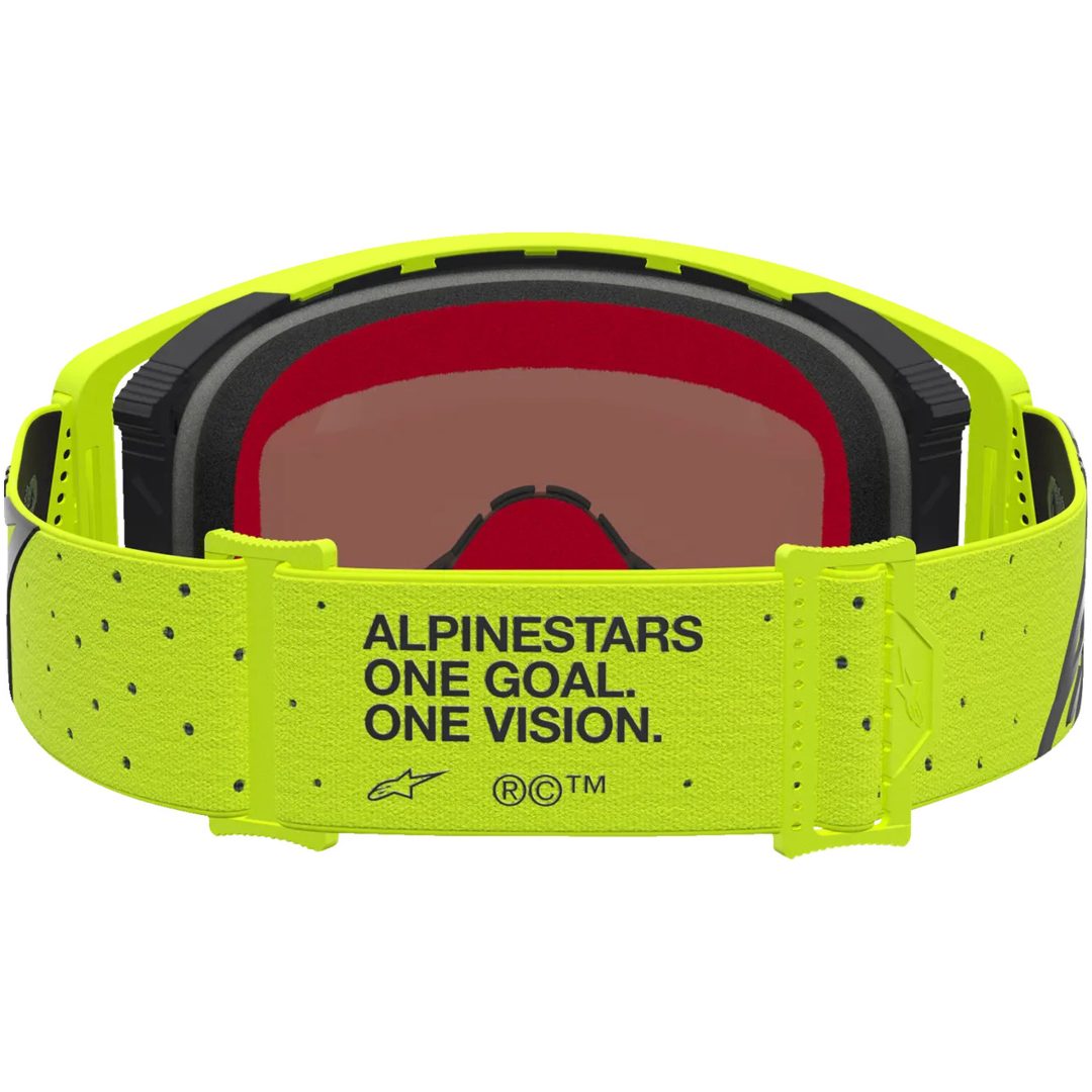 Crossglasögon Supertech Vesta Svart Neongul Alpinestars – bild 4
