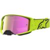 Crossglasögon Supertech Vesta Svart Neongul Alpinestars – miniatyr 1