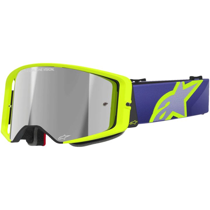 Crossglasögon Supertech Vision Corp Lila Gul ALPINESTARS GOGGLES En storlek – bild 3