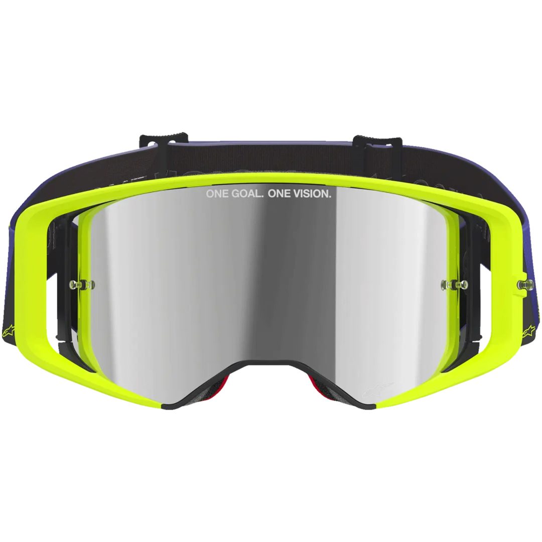 Crossglasögon Supertech Vision Corp Lila Gul ALPINESTARS GOGGLES En storlek – bild 5