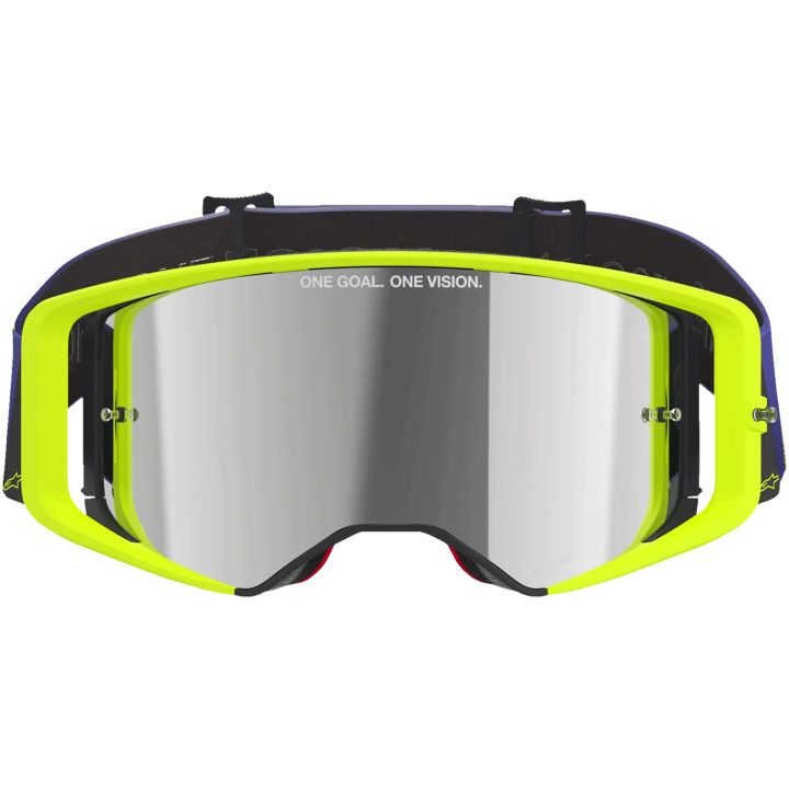 Crossglasögon Supertech Vision Corp Lila Gul ALPINESTARS GOGGLES En storlek – bild 5