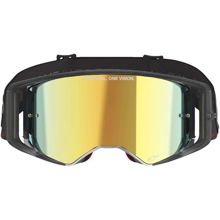 Crossglasögon Supertech Vision Vista Guld Spegel Svart ALPINESTARS GOGGLES En storlek – bild 3
