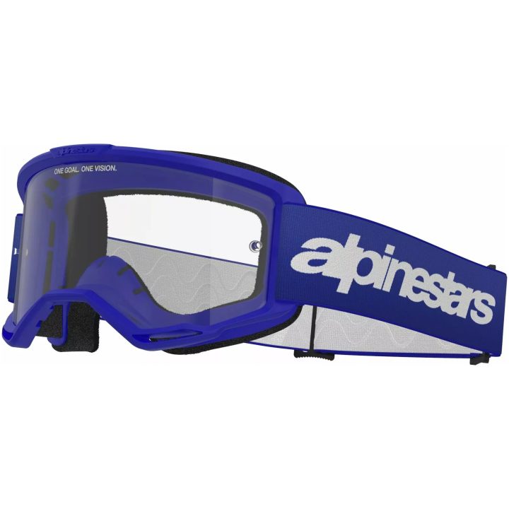 Crossglasögon Vision 3 Wordmark Blå ALPINESTARS En storlek – bild 3