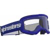 Crossglasögon Vision 3 Wordmark Blå ALPINESTARS En storlek – miniatyr 1